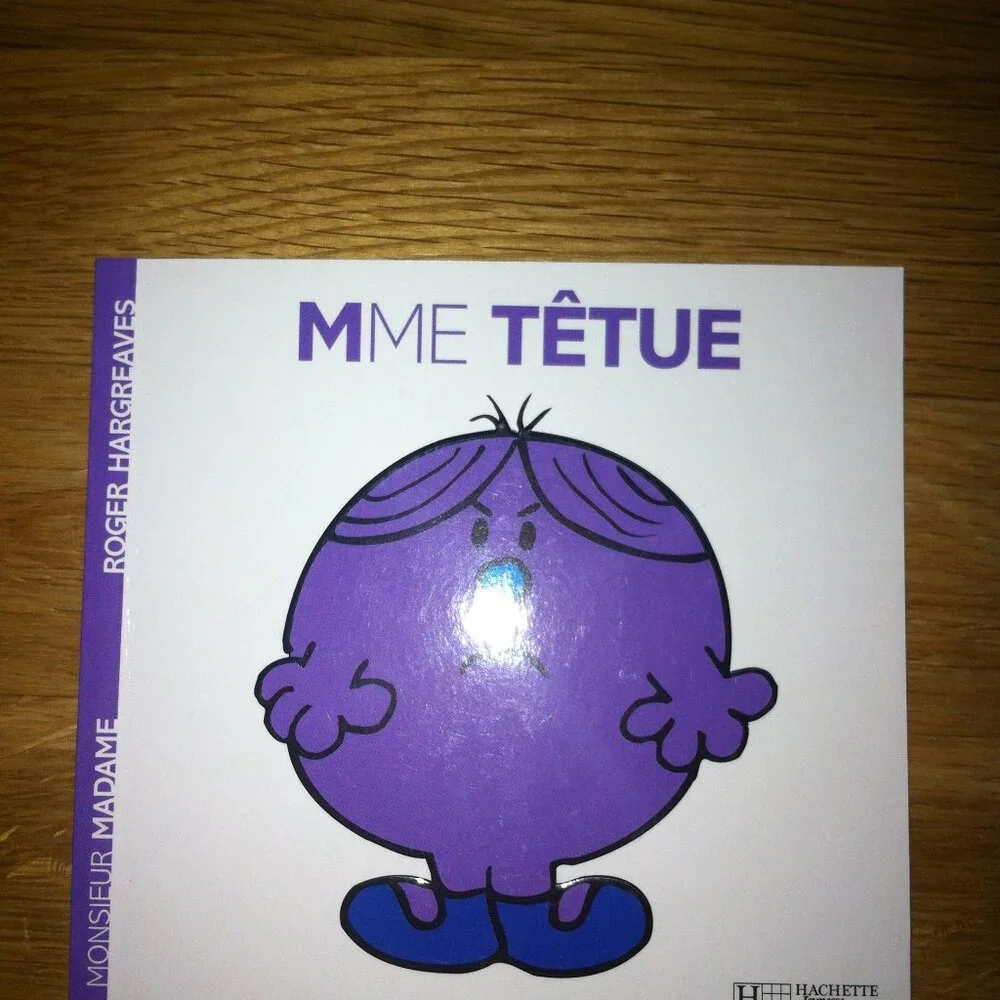 Mme Tetue, Mme Bonheur, Mme Chipie, Mme Risette, Mme Catastrophe by Hargreaves